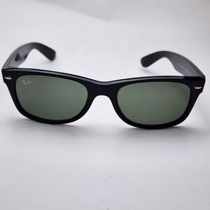 Ray-Ban Black and Green Sunglasses